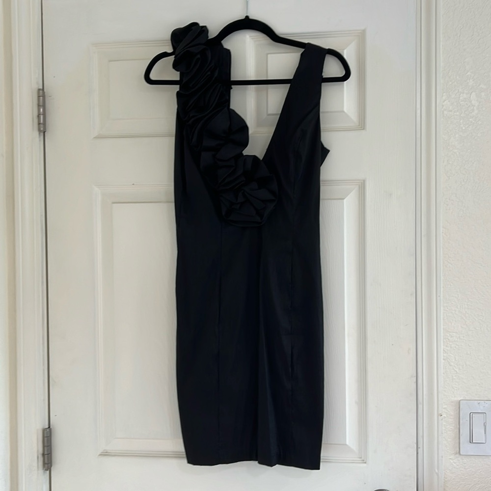 Sexy black dress